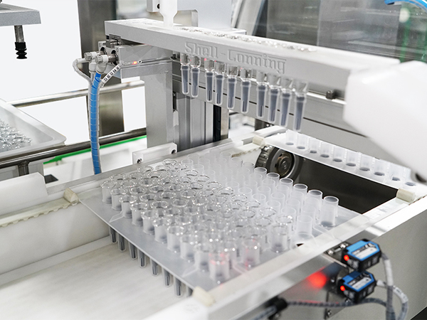 S400脱巢拧杆贴标系统